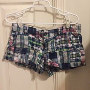 Plaid shorts